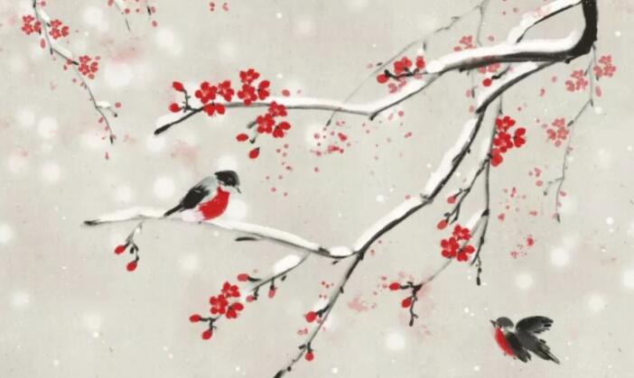 描写大雪的诗句文案唯美