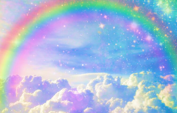 彩虹说说文案心情短语