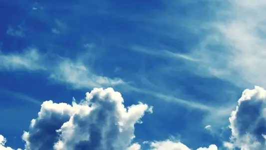 描写天空蓝的优美句子文案