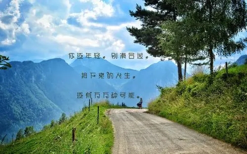 每日总结励志一句话