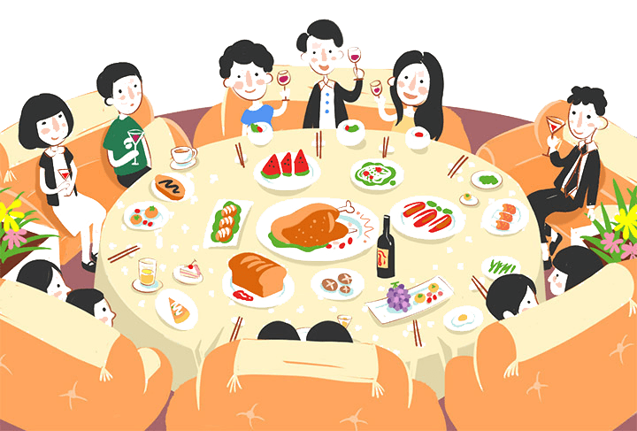 经常聚餐的幽默说说文案