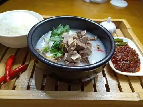 牛肉汤朋友圈宣传语