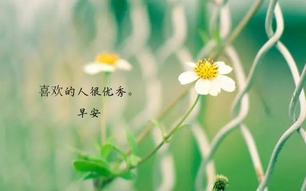 早安送给男朋友的句子文案