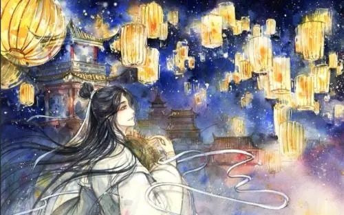 天官赐福全员名字对应的诗句文案