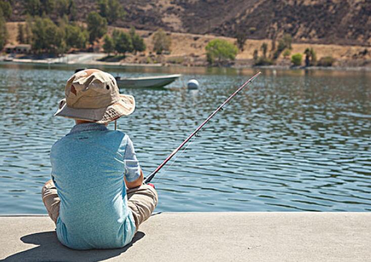 钓鱼适合发朋友圈的话