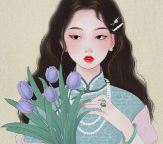 发朋友圈旗袍配文