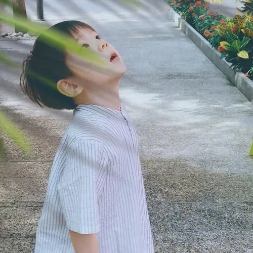 夸小男孩很酷简短的话