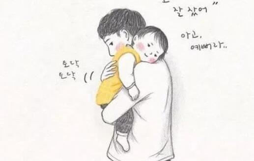 父亲思念女儿的心情短语