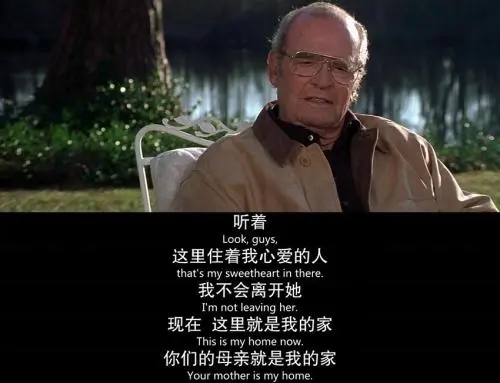 恋恋笔记本台词长截图