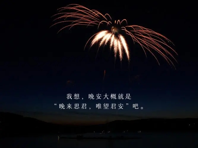 撩人晚安情话文案最暖心短句