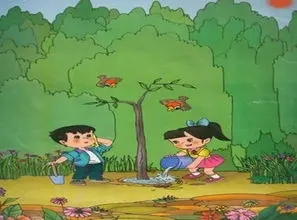 夸奖小朋友种树的句子文案