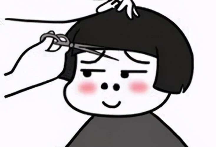 剪了个刘海怎么幽默发朋友圈