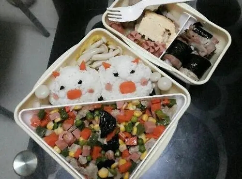 表达爱心午餐的句子文案