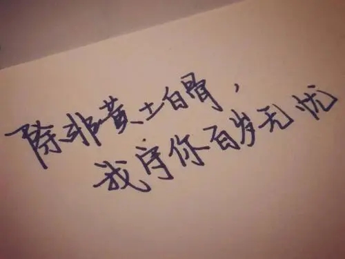 想念女孩子的情话文案