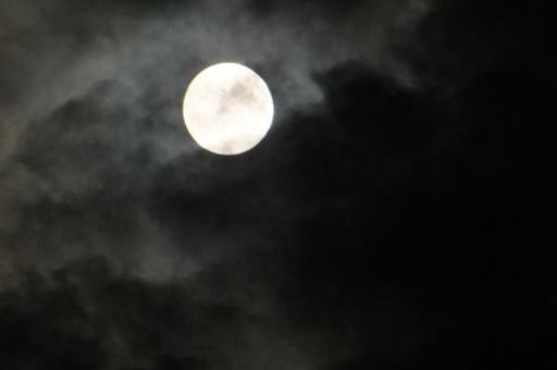 以月亮诠释心情的说说文案