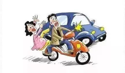 骑车被摔倒幽默语句文案