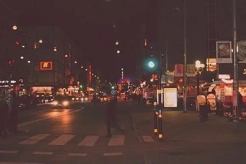 晚上拍了夜景关于心情的说说文案