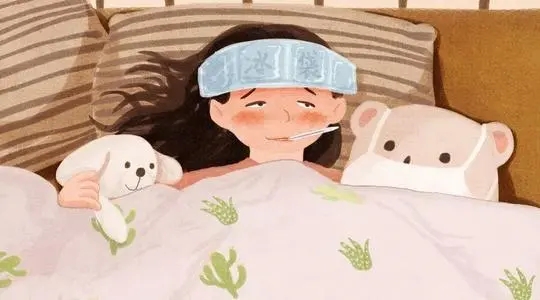 感冒发烧的说说文案心情