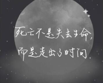 失去生命的句子文案