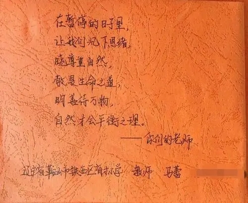 评价老师的话