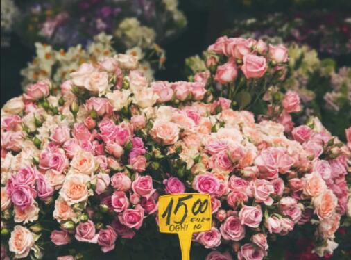 朋友圈卖花的文案