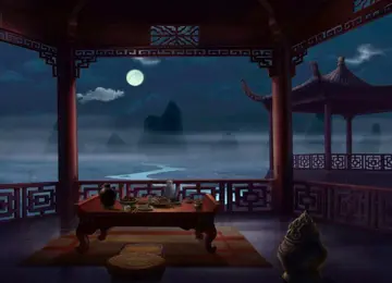 一个人孤单赏月的诗句文案