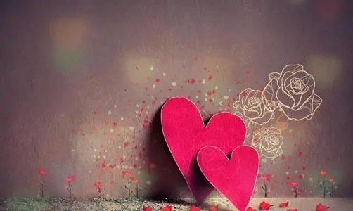 想跟女朋友说感动的话