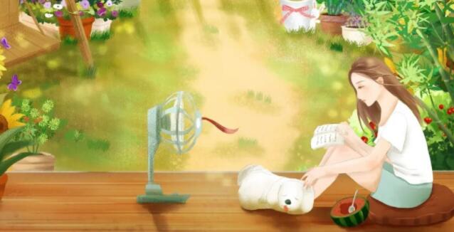 说说文案夏天凉爽的心情