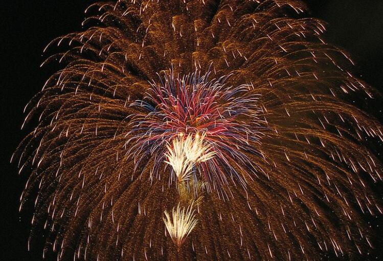 形容烟花很美的短句