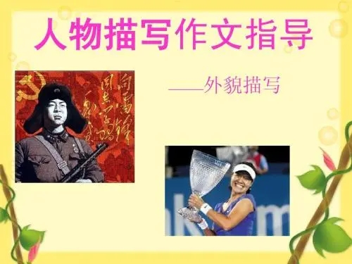 人物外貌描写200字