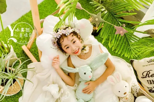 儿童摄影发客片的话语