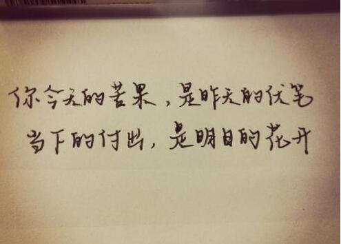 正能量的段落经典语句文案