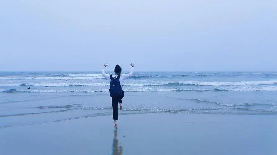 和男朋友一起去看海的说说文案