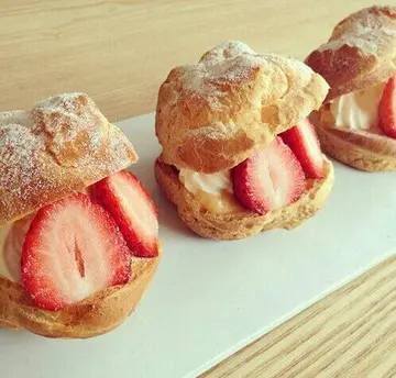 关于甜点泡芙的句子文案