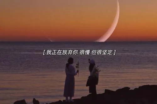 放弃一个人的英文短句