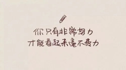 努力学习的句子文案