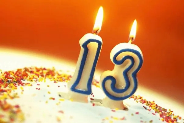 致儿子13岁生日短语