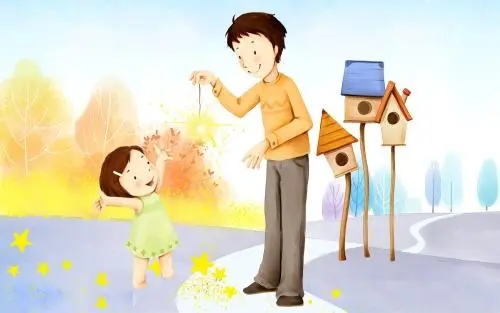 父亲对女儿的寄语短句