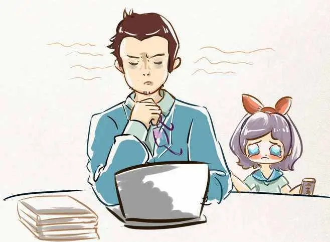 工作孩子两难的说说文案