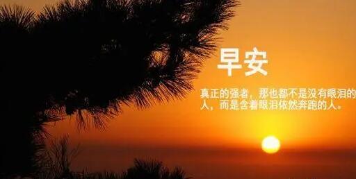 给异性早晨问候