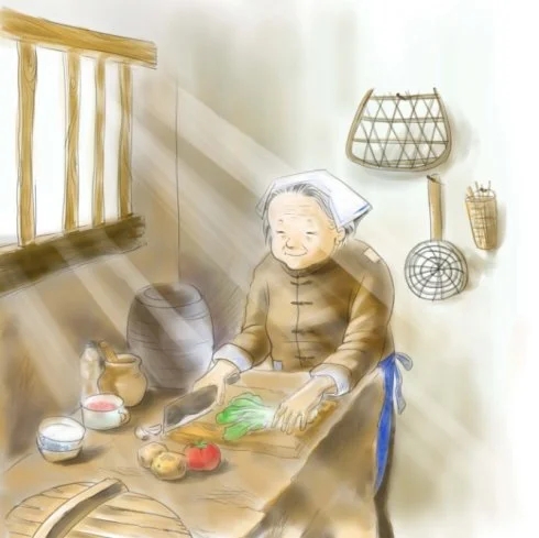 孙辈对奶奶悼念的诗句文案