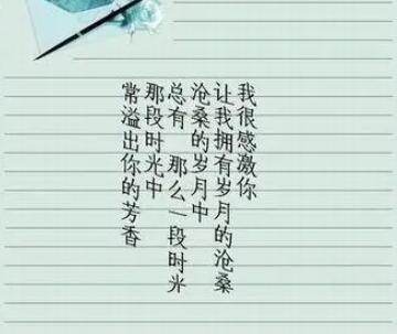 非常押韵的感情句子文案