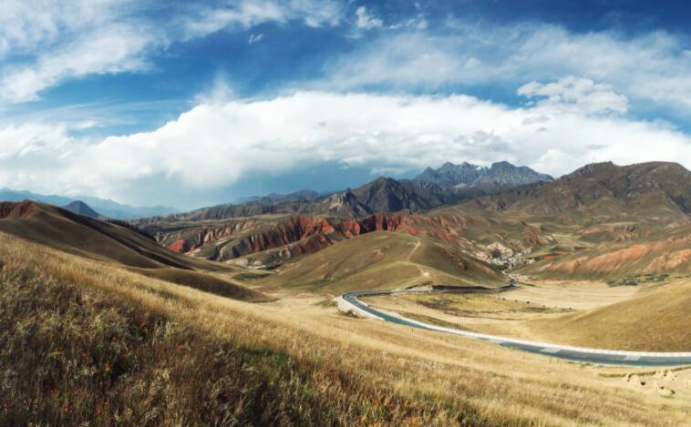 大西北美景文艺句子文案