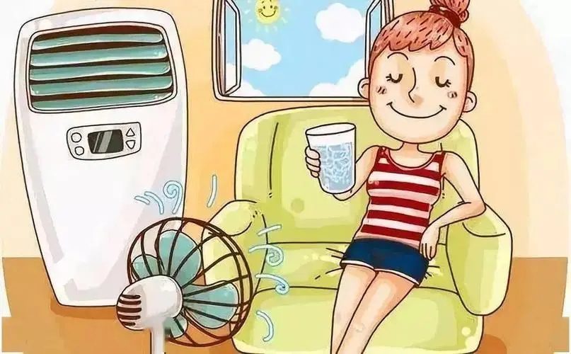 热到中暑的说说文案