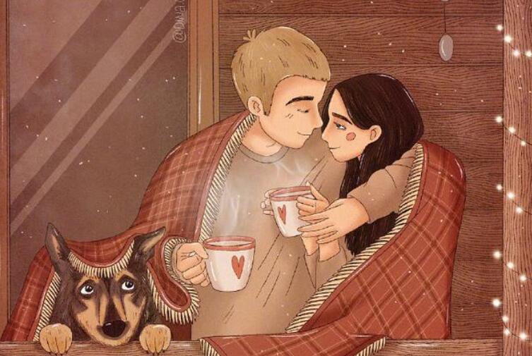 送女朋友的话简短八个字