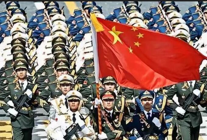 描写阅兵式壮观的句子文案