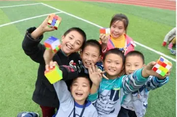 鼓励孩子学魔方的话