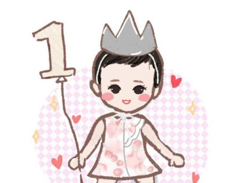 宝宝一岁生日发朋友圈