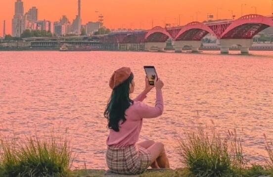 夕阳很美朋友圈说说文案