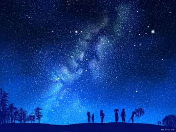 描写夜晚星空的优美句子文案